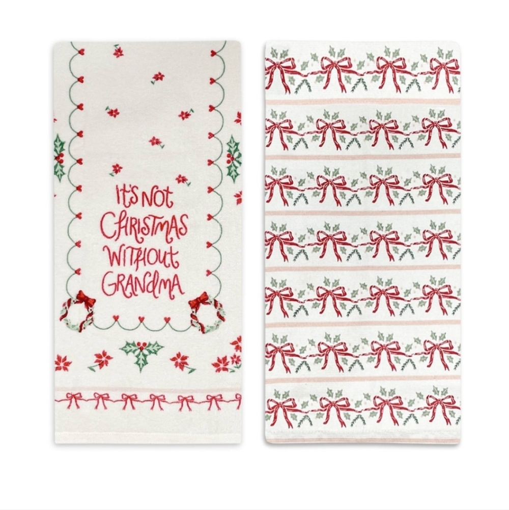 St. Nicholas Humble Cheer "It's Not Christmas Without Grandma"- 2 Pieces, NWT